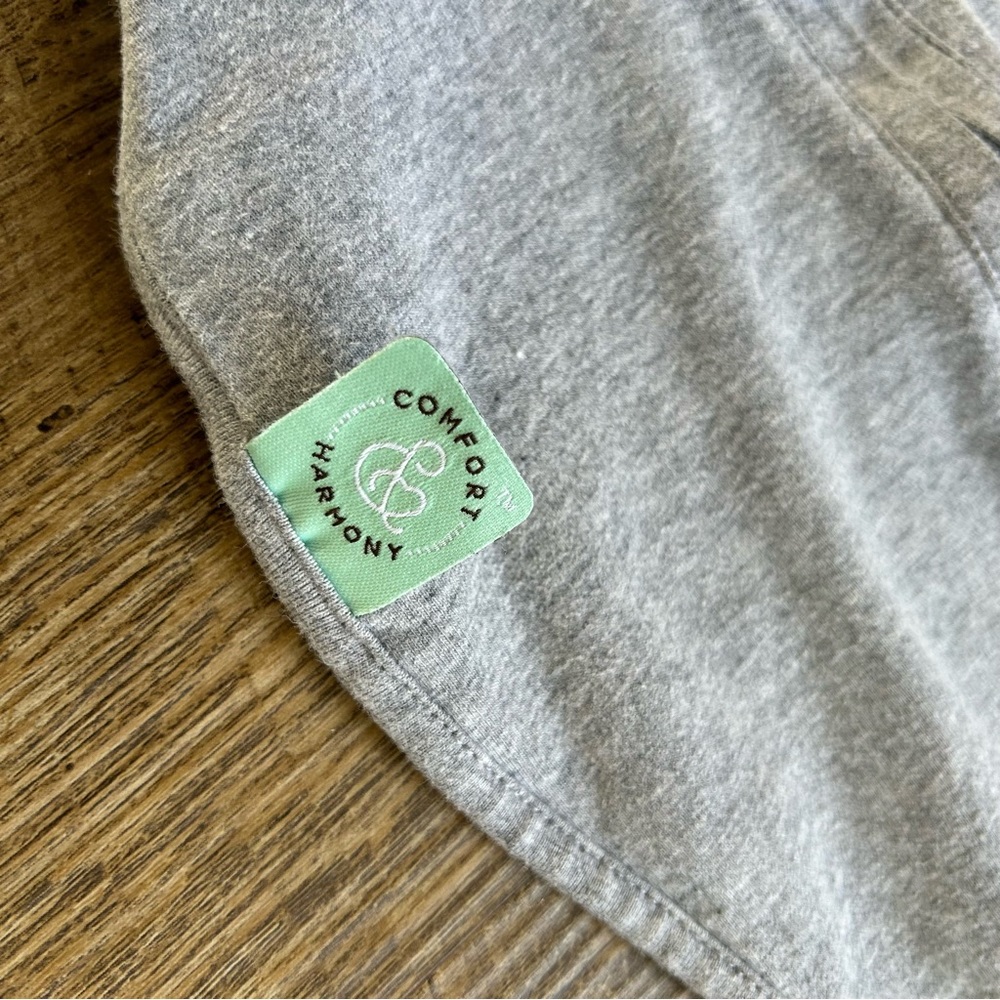 Comfort & Harmony Peanut Air Swaddle Gray 0-3 Month Swaddle Sleep Sack Sleeper - Picture 6 of 8